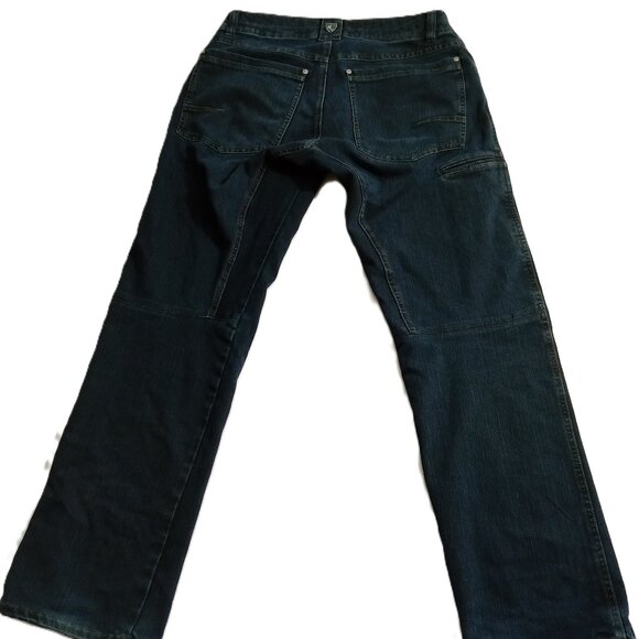 Kuhl Disruptr Jean Men Indigo Blue Stretch Performance Hiking Outdoors 31X30(32) - Picture 2 of 16